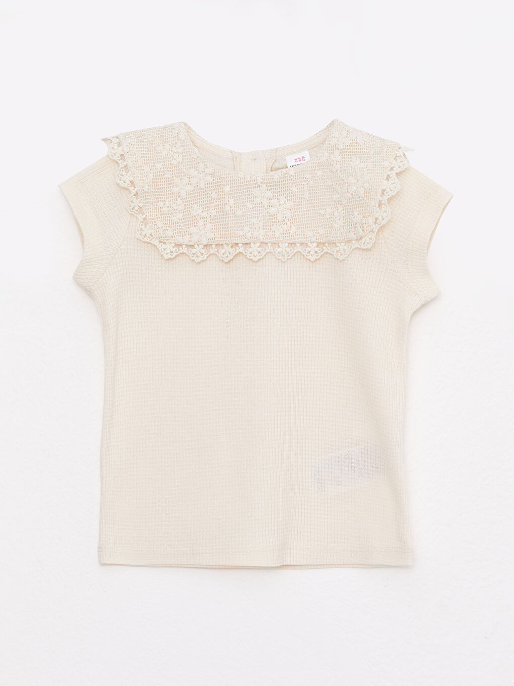 Crew Neck Short Sleeve Baby Girls' T-Shirt