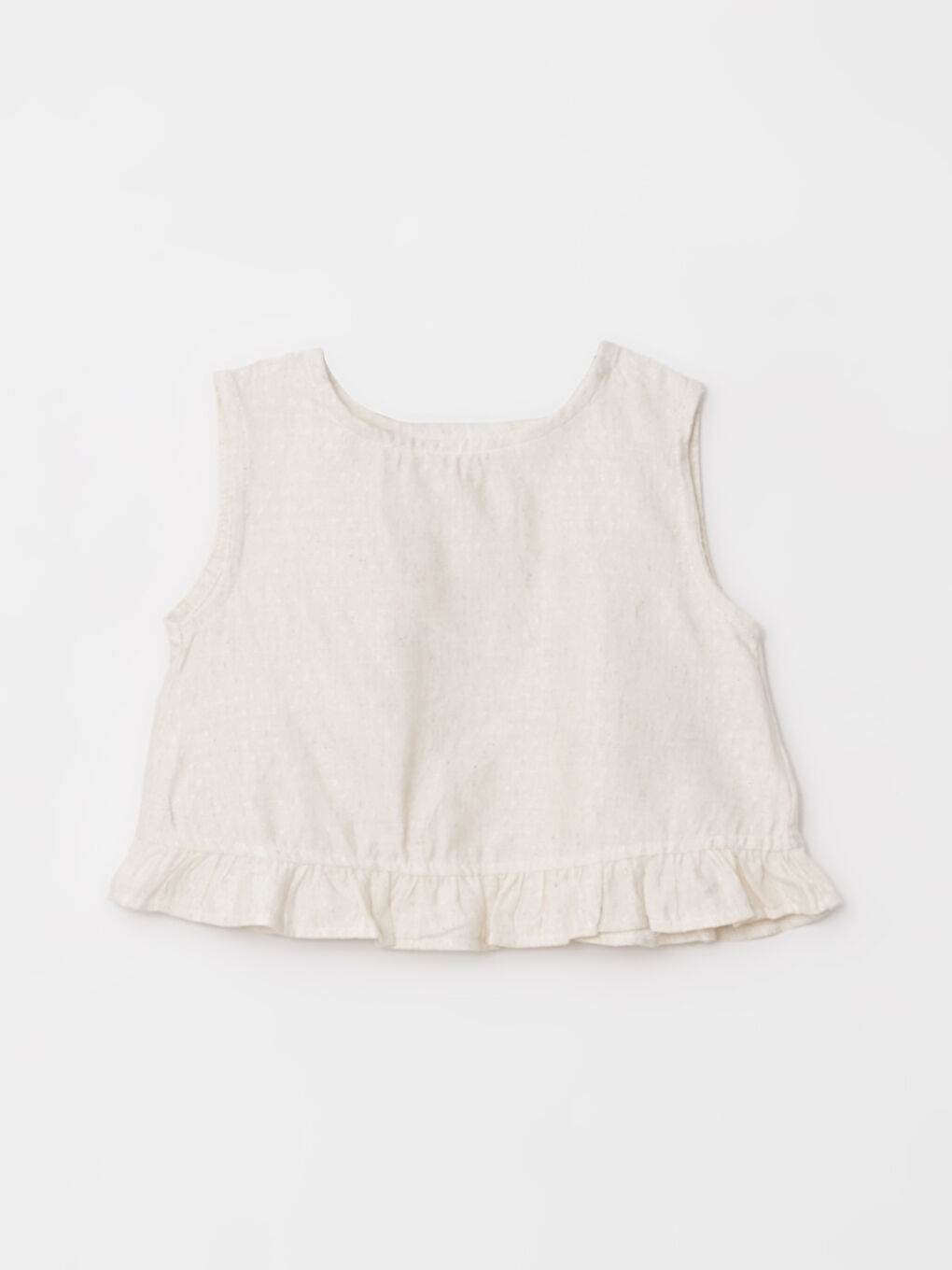 Crew Neck Basic Baby Girl Blouse and Shorts 2-Pack Set-1