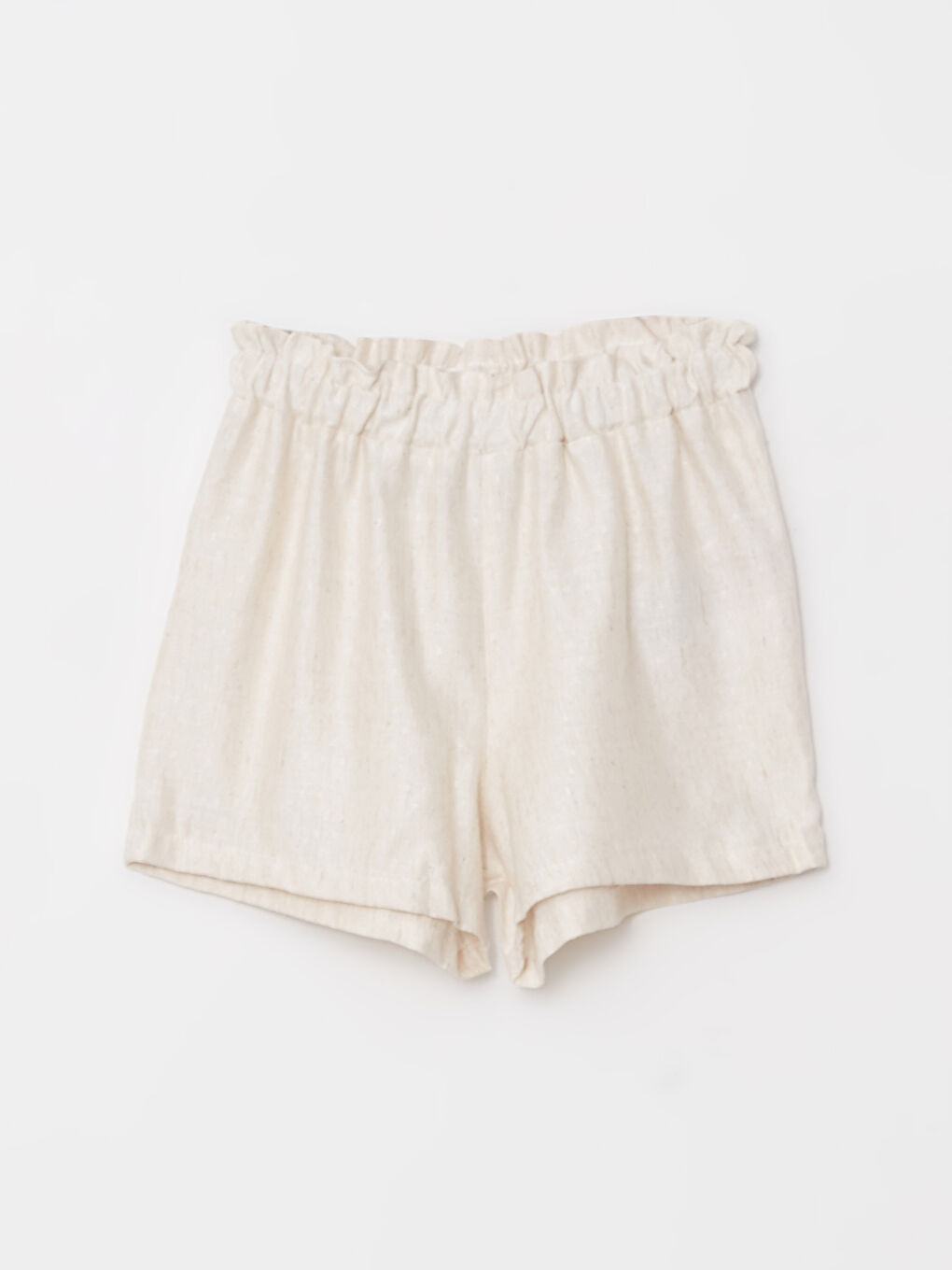 Crew Neck Basic Baby Girl Blouse and Shorts 2-Pack Set-3