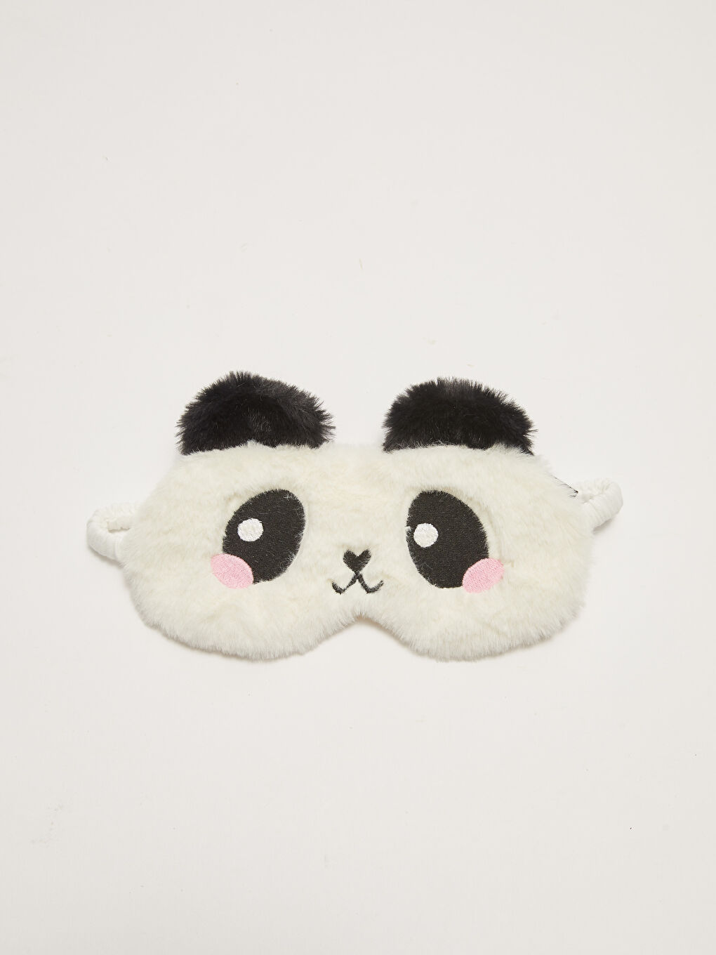 Karışık Panda Figürlü Kadın Pelüş Uyku Maskesi-4