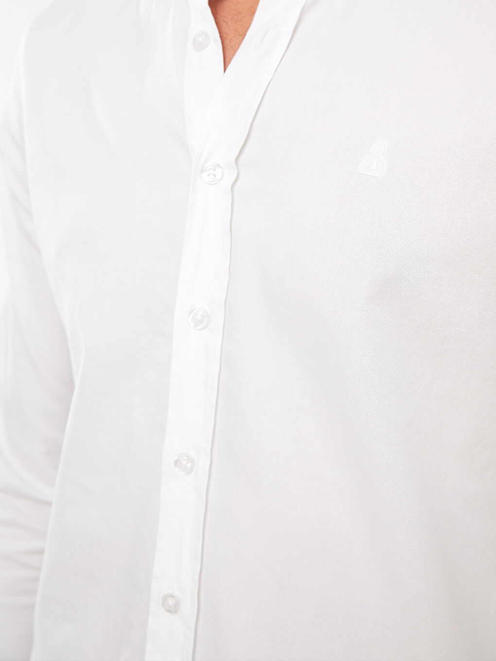 Chemise à Manches Longues Coupe Régulière pour Hommes-4