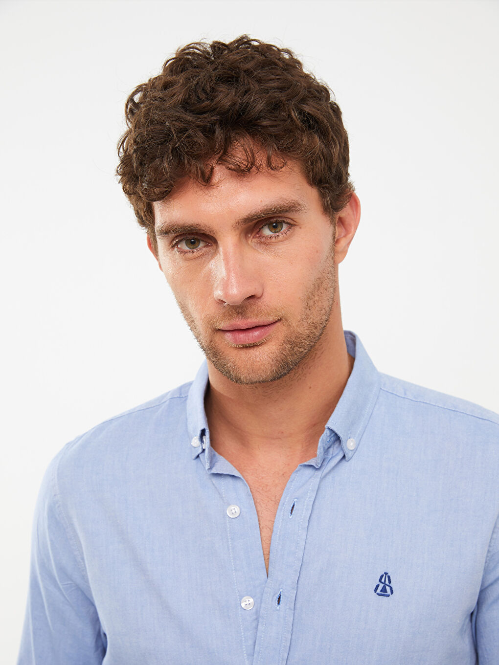 Mavi Regular Fit Uzun Kollu Erkek Gömlek-4