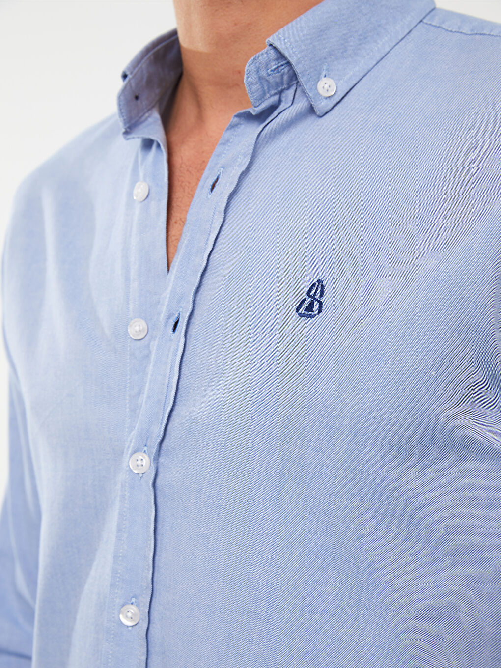 Mavi Regular Fit Uzun Kollu Erkek Gömlek-6