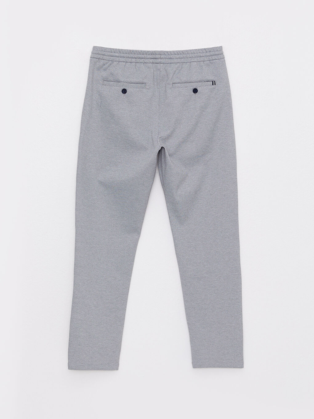 Gri Standart Kalıp Erkek Pantolon-6