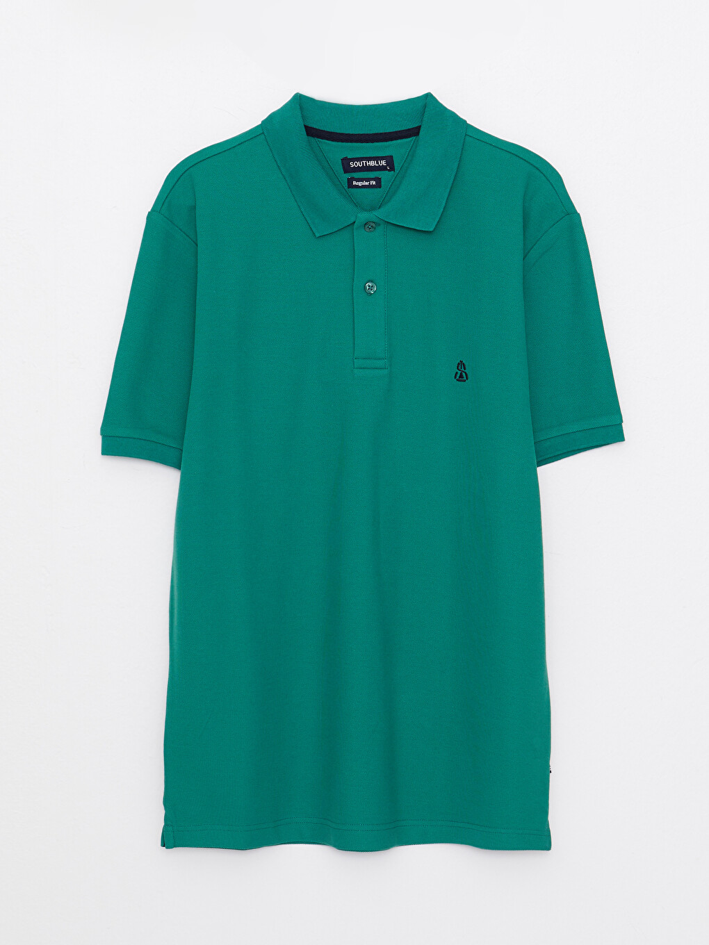 Polo Neck Short Sleeve Men's T-shirt-9
