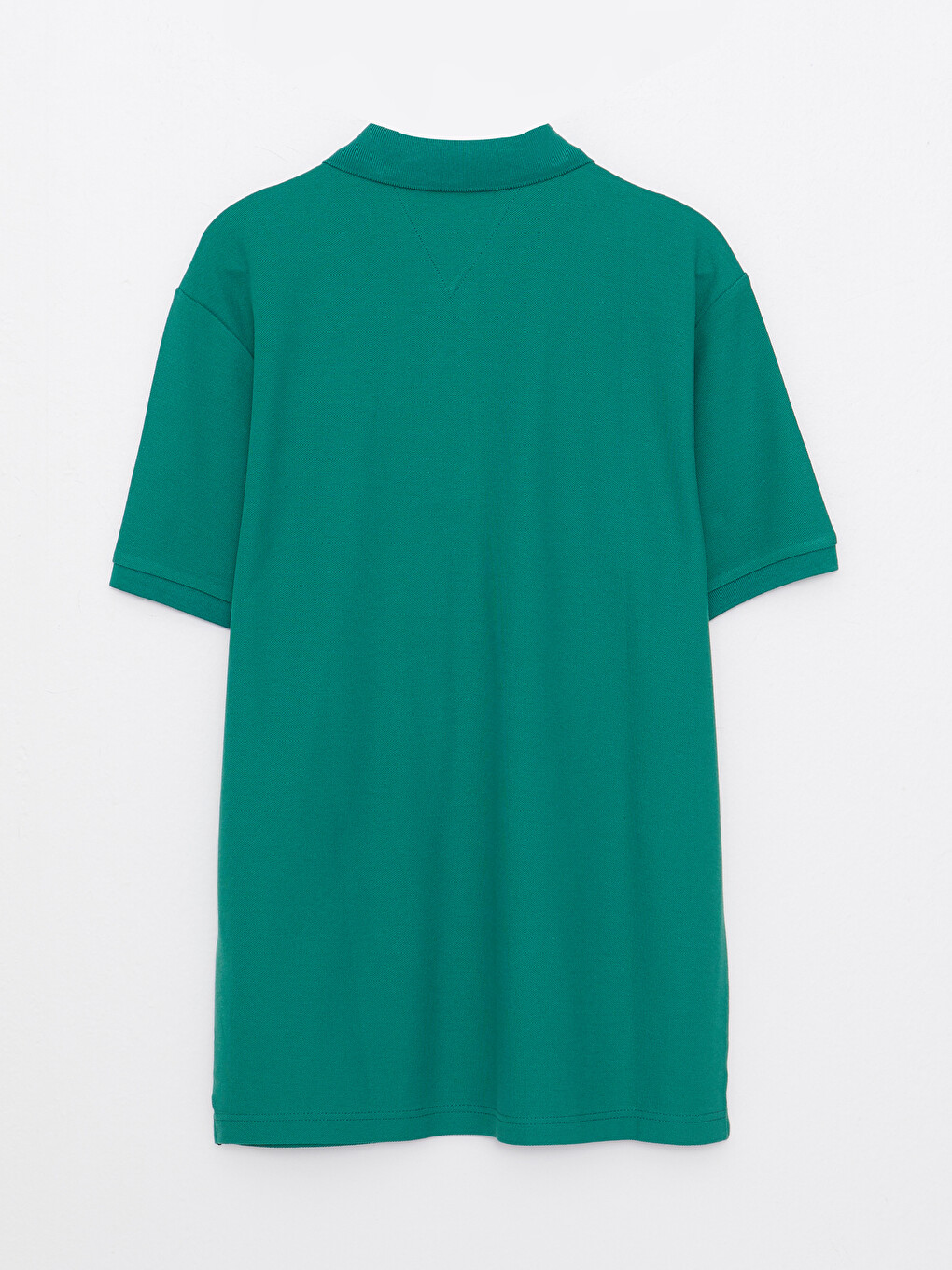 Polo Neck Short Sleeve Men's T-shirt-10