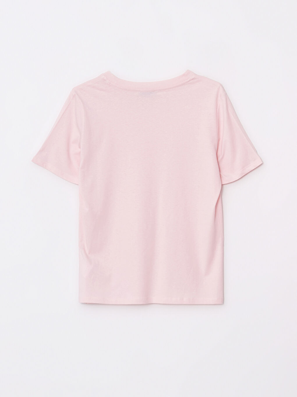LCW Vision Crew Neck Printed Short Sleeve Cotton Women's T-shirt -S2J269Z8-JH3