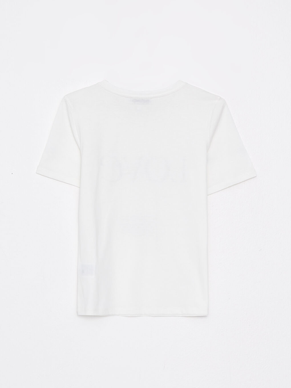 Crew Neck Printed Short Sleeve Women's T-Shirt-6