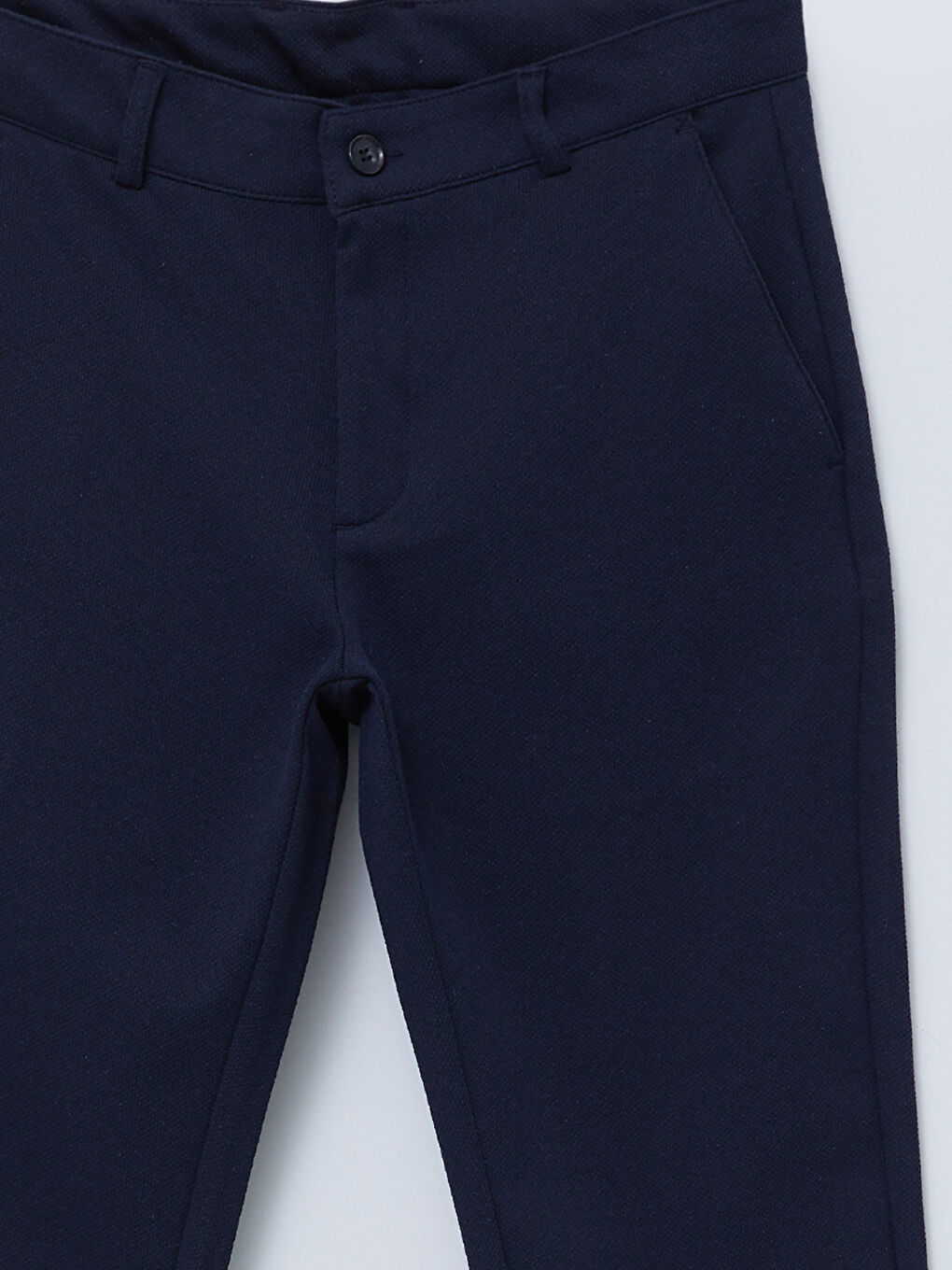 Lacivert Slim Fit Erkek Pantolon-2