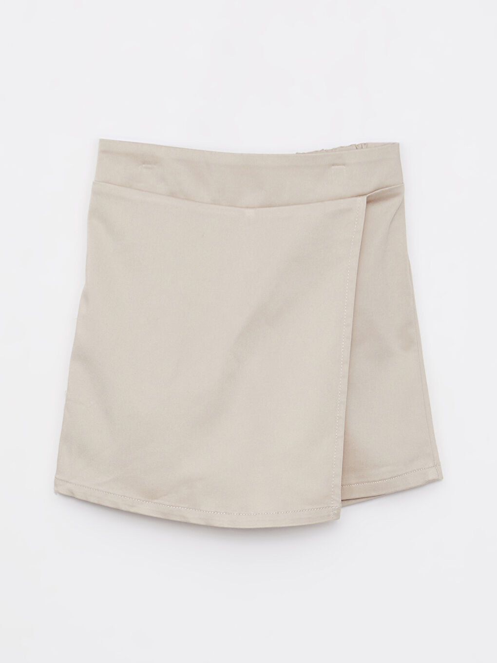 Basic Girl Short Skirt With Elastic Waist