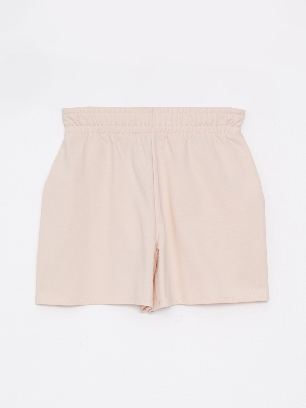 Pembe Beli Lastikli Minnie Mouse Baskılı Kadın Şort-7