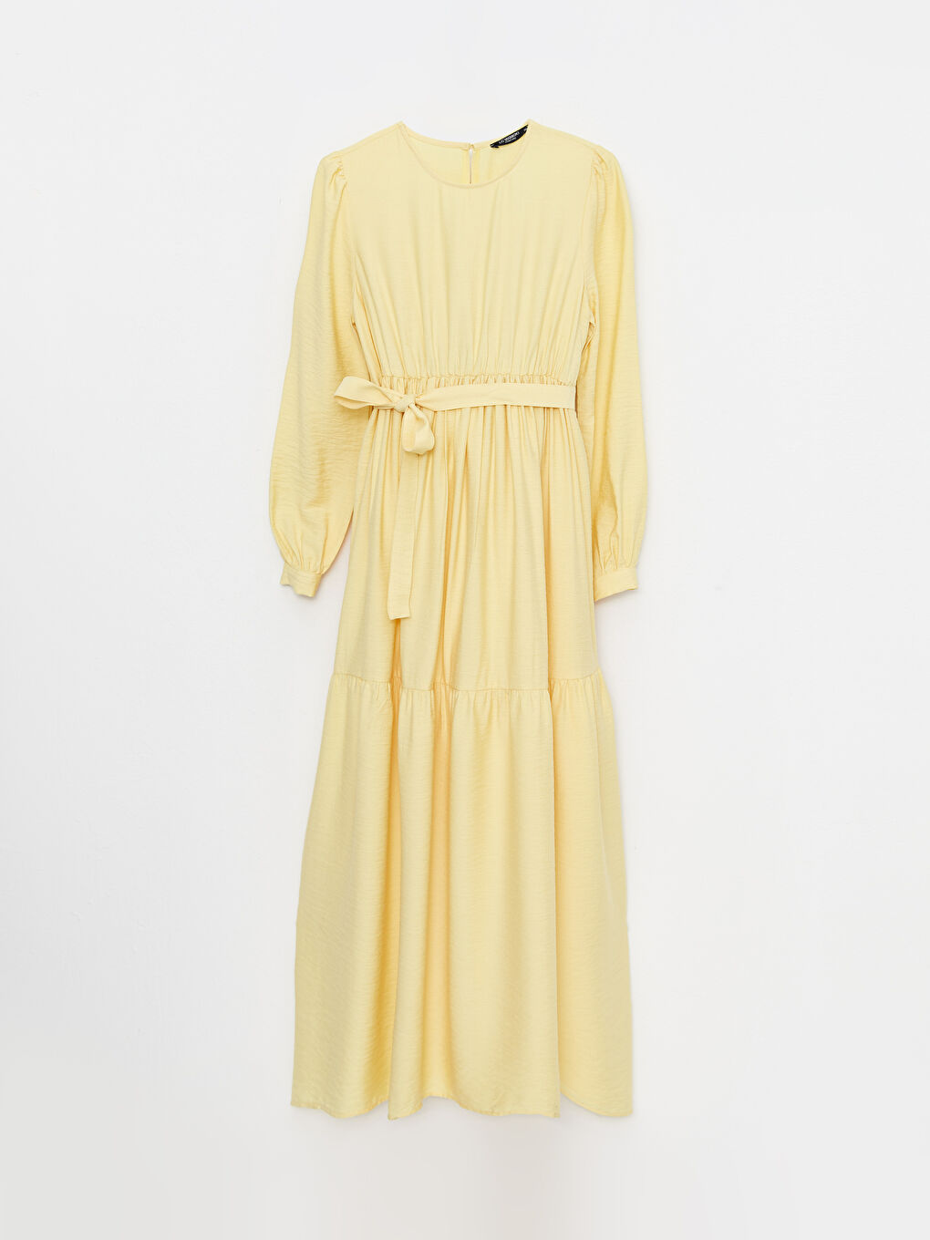 Crew Neck Regular Long Sleeve Maternity Dress -S2J434Z8-FTY