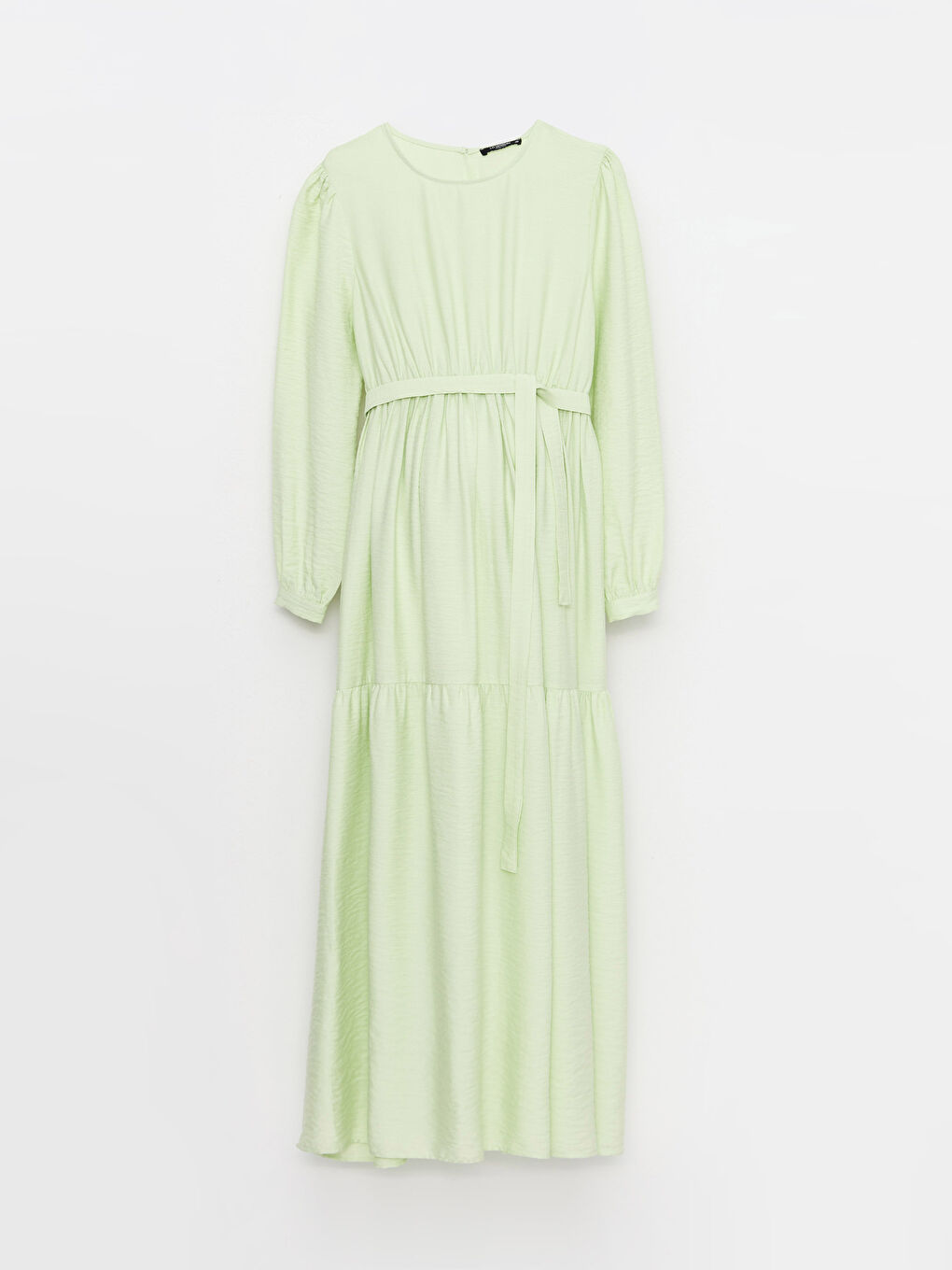 Crew Neck Regular Long Sleeve Maternity Dress -S2J434Z8-FVF