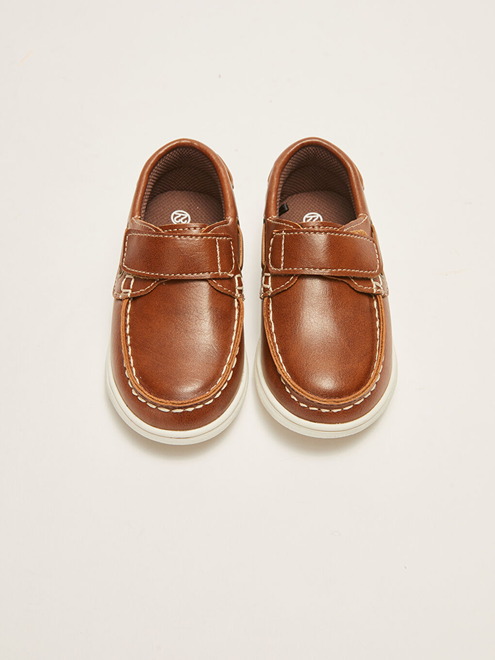 Kahverengi Cırt Cırtlı Erkek Bebek Klasik Ayakkabı-5