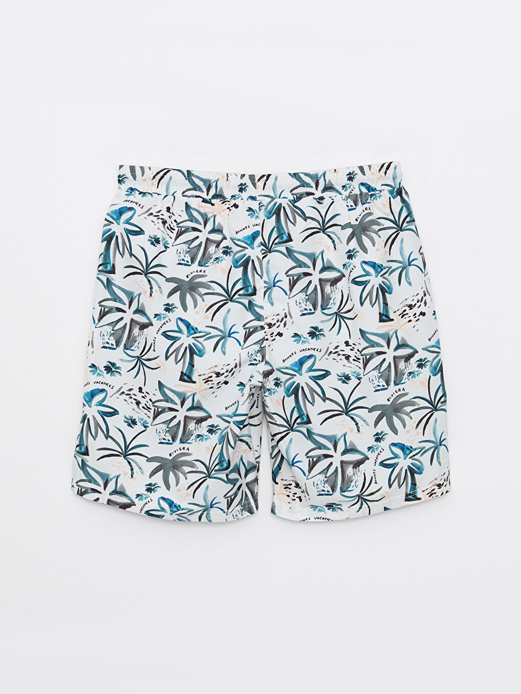 LCW SWIMWEAR شورت سباحة رجالي منقوش بطول الركبة -S2J605Z8-LQA