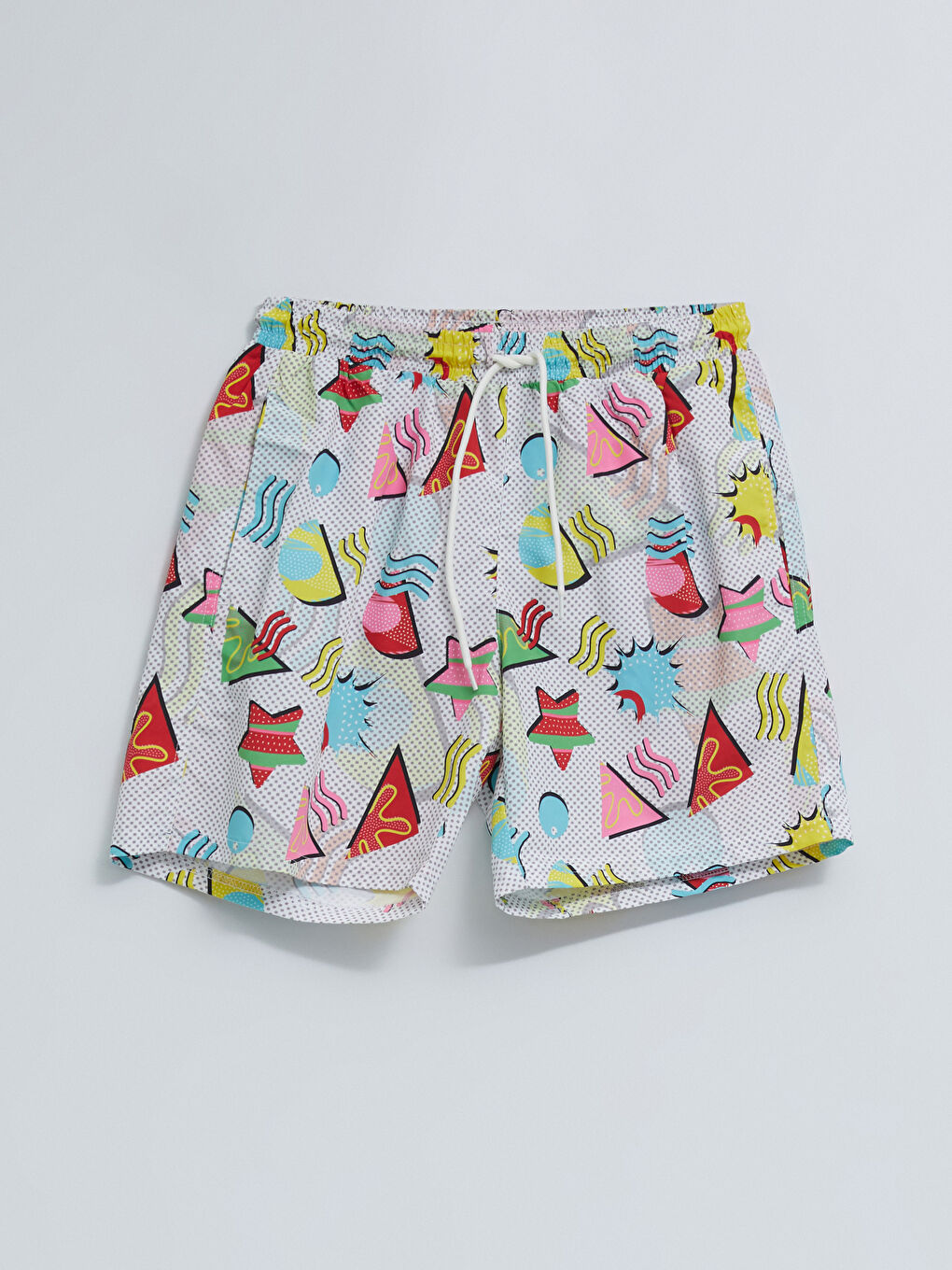Men's Short Printed Swimwear -S2J618Z8-LRX