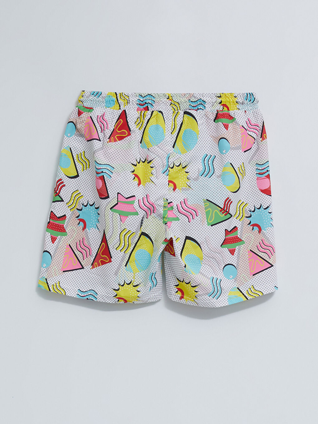 Men's Short Printed Swimwear -S2J618Z8-LRX
