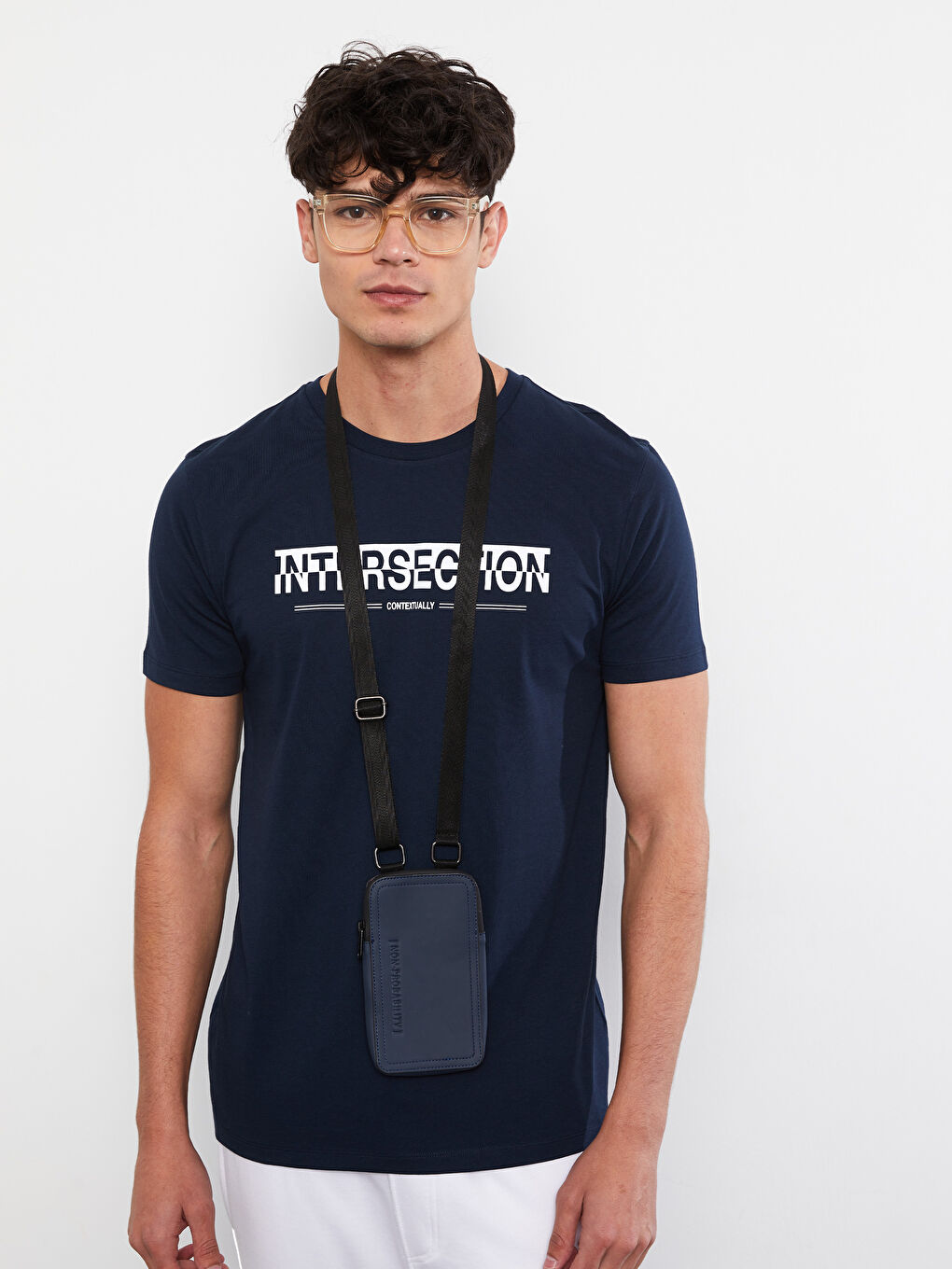 Crew Neck Short Sleeve Printed Combed Cotton Men's T-shirt-2