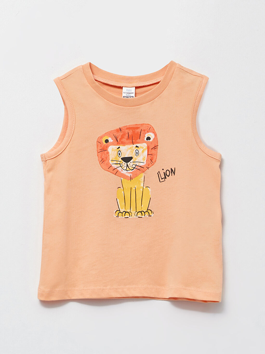 Mercan Bisiklet Yaka Erkek Bebek Atlet ve Şort 2'li Takım-1