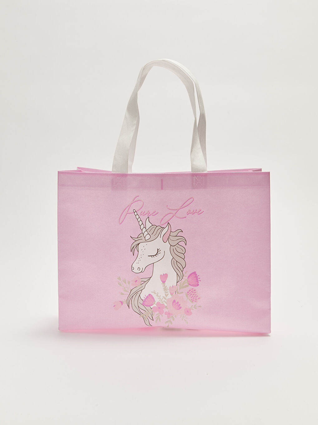 Printed Girl's Shopping Bag