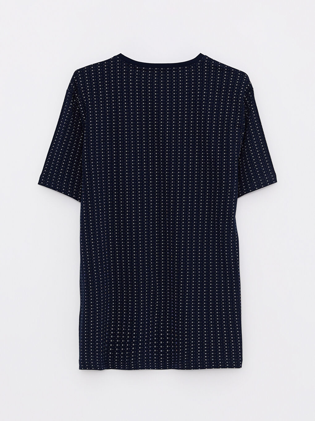 Lacivert Baskılı Pijama Takım-2