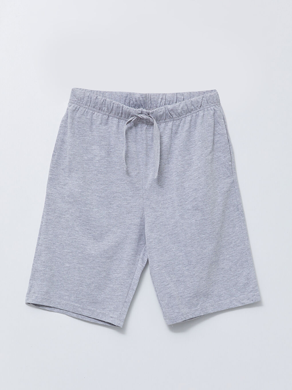 Turuncu Standart Kalıp Erkek Şortlu Pijama Takımı-7