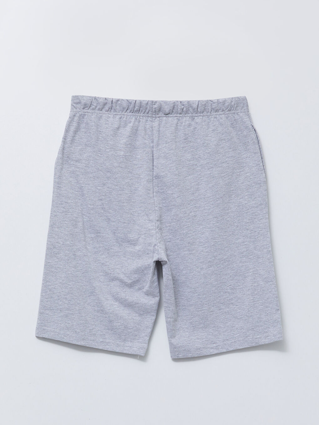 Turuncu Standart Kalıp Erkek Şortlu Pijama Takımı-9