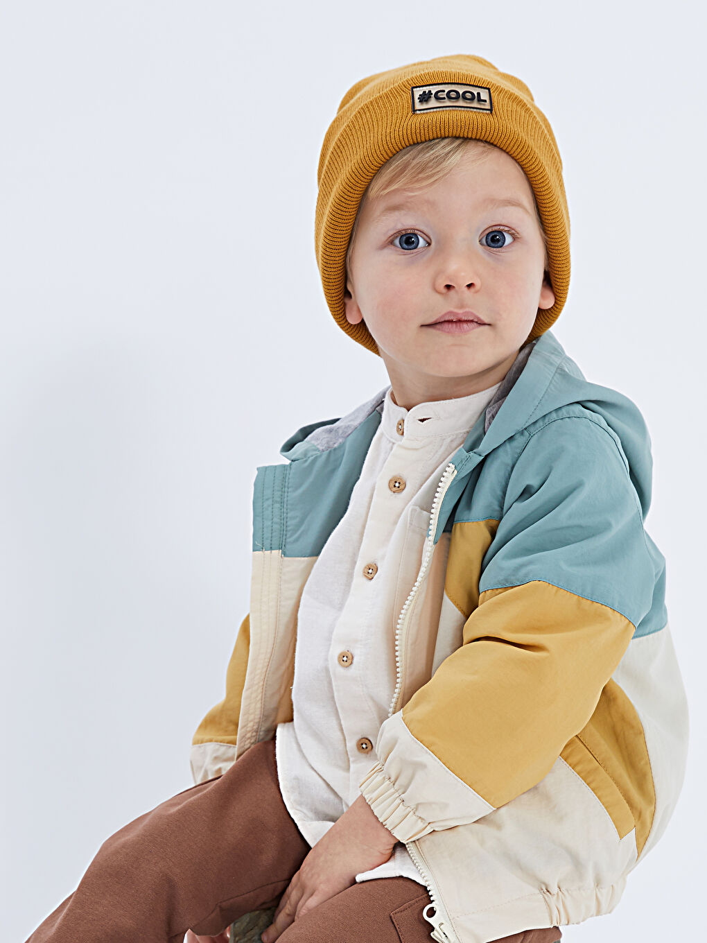 Elastic Waist Basic Baby Boys' Jogger Sweatpants-1