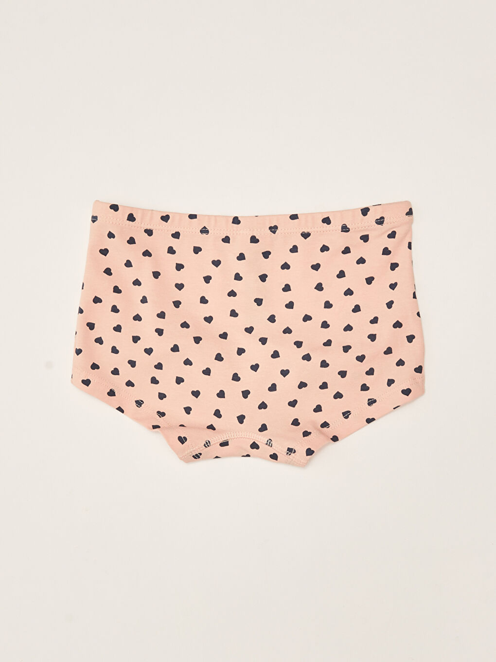Elastic Waist Printed Cotton Girls' Boxer-1