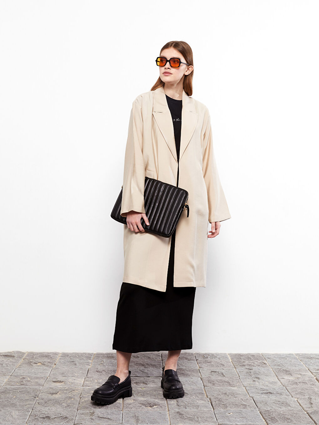 Клатч для женщин с текстурой под кожу-1