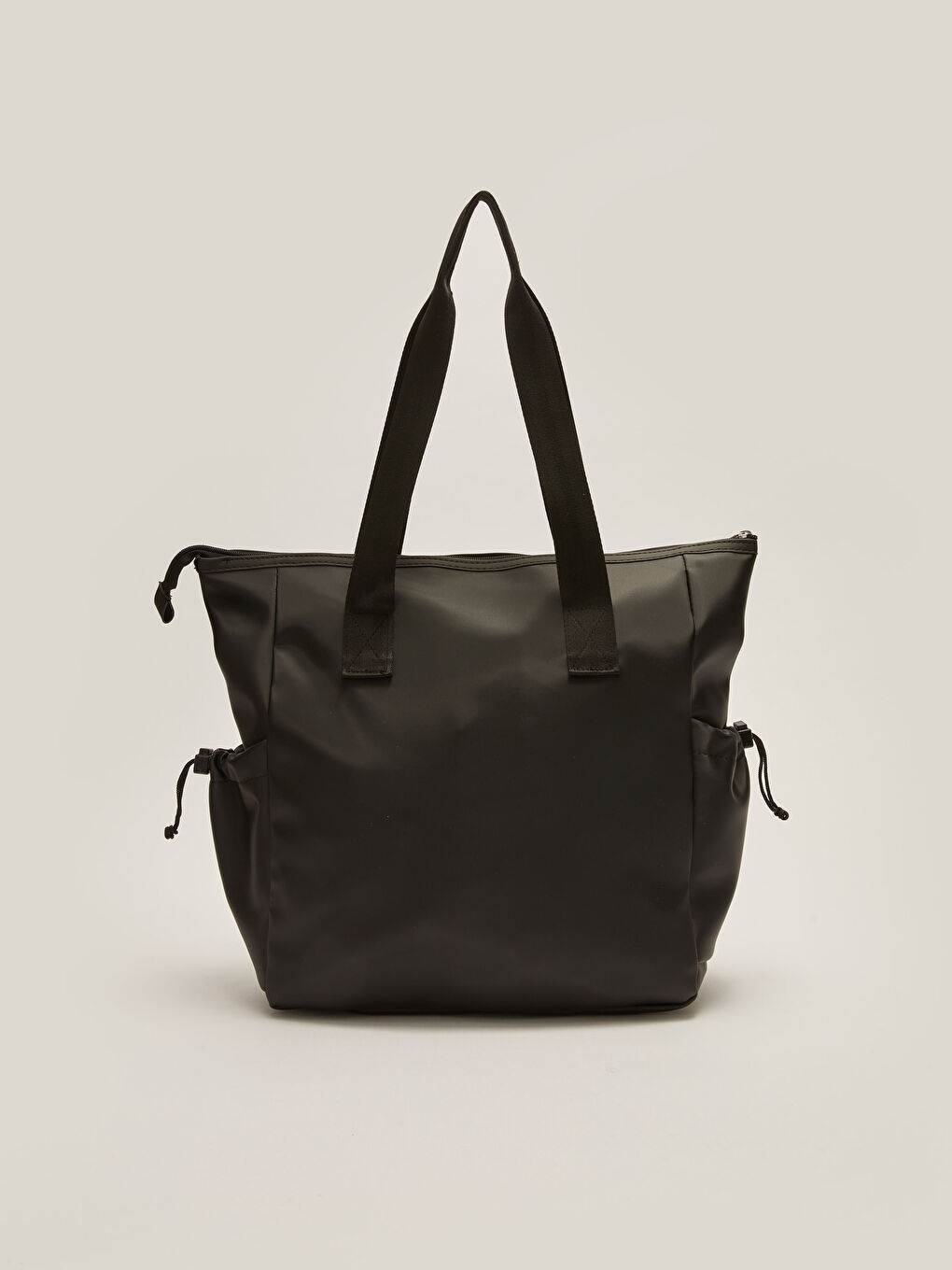 Siyah Çok Cepli Kadın Kol Çantası-5