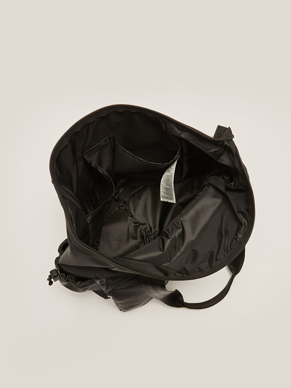 Siyah Çok Cepli Kadın Kol Çantası-6