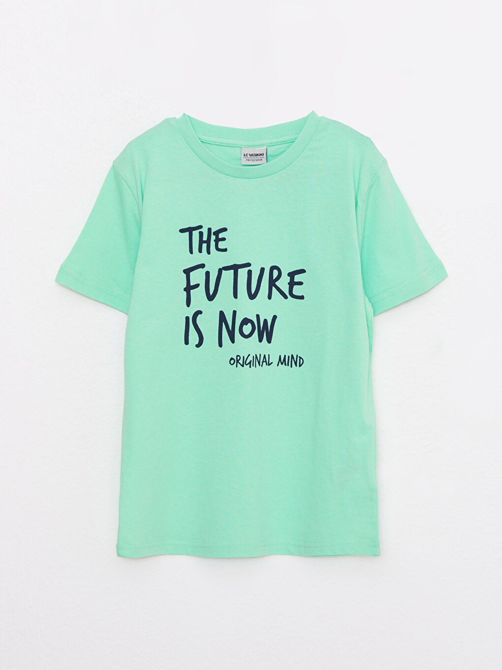 Yeşil Bisiklet Yaka Baskılı Kısa Kollu Erkek Çocuk Tişört ve Bermuda-1