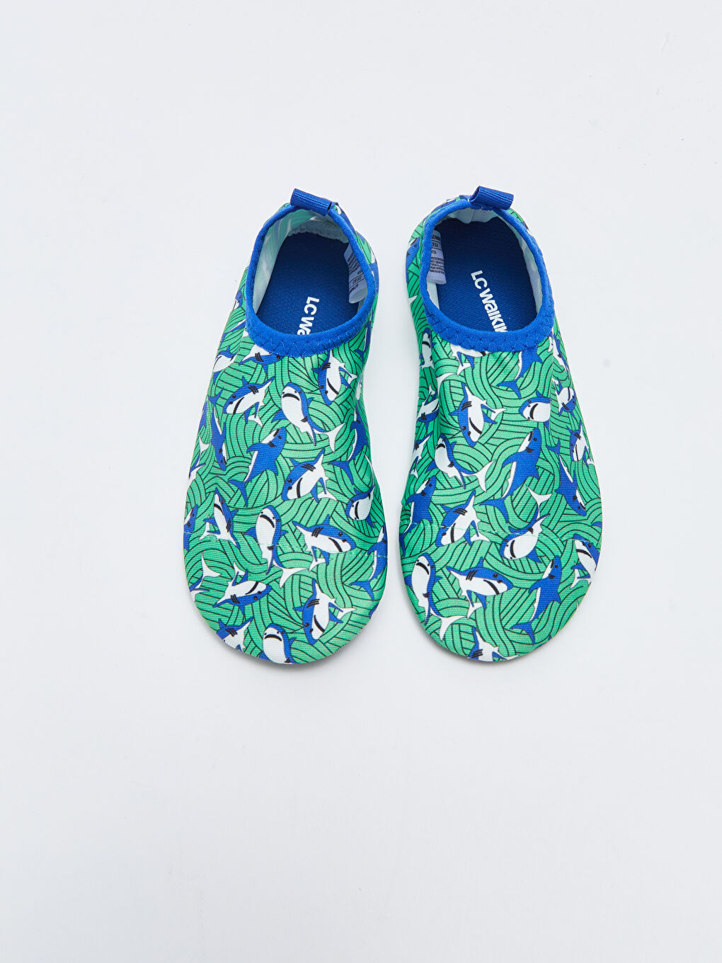 Yeşil Baskılı Erkek Çocuk Deniz Ayakkabısı-2