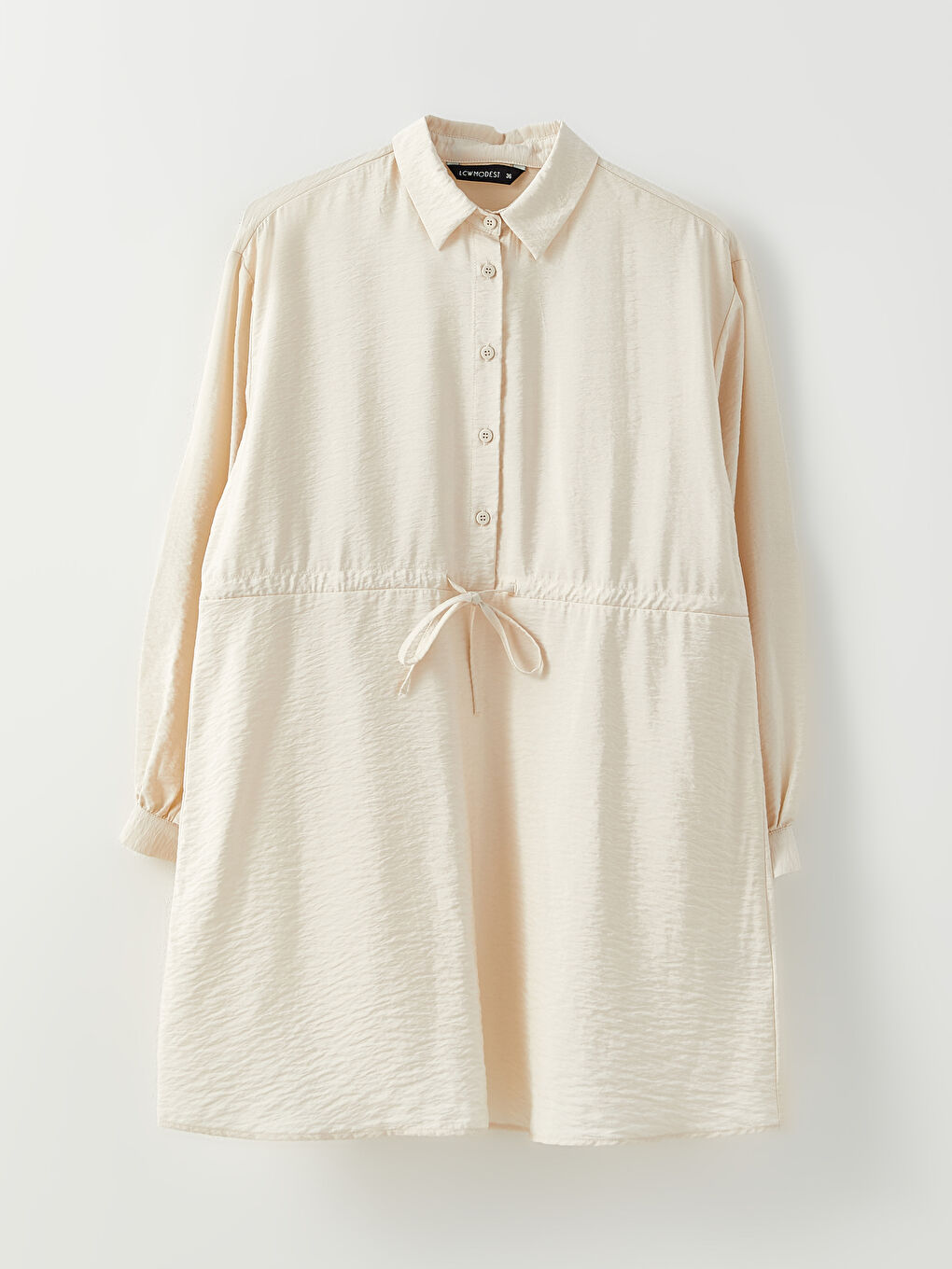 LCW Modest Plain Long Sleeve Women's Shirt Tunic -S2J883Z8-RSH