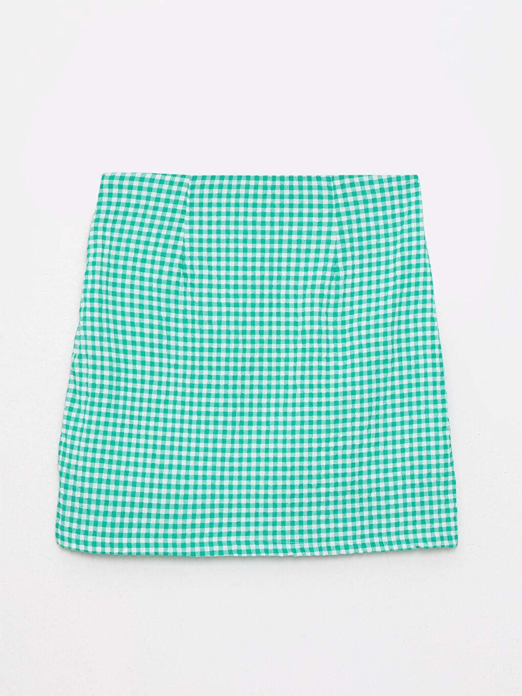Slim Fit Plaid Women's Skirt -S2J898Z8-LME