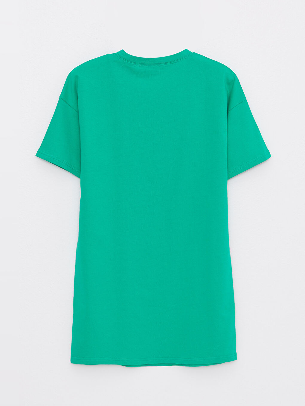 Crew Neck Mickey Mouse Printed Short Sleeve Women's Dress-6