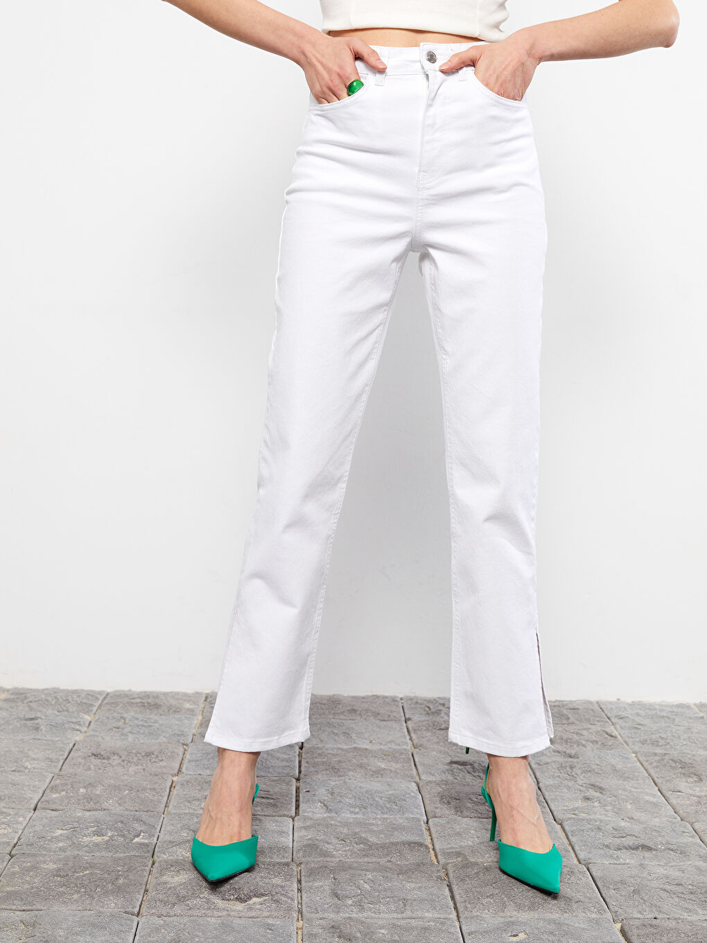 High Waist Standard Fit Pocket Detailed Women's Rodeo Jeans -S2J906Z8-844