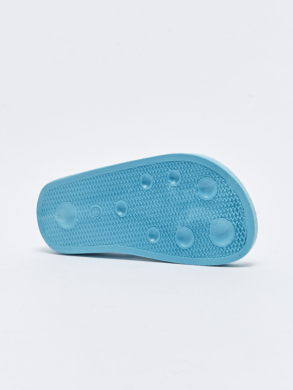 Turkuaz Işıklı Nostaljik Maymun Patchli Erkek Bebek Plaj Terliği-4