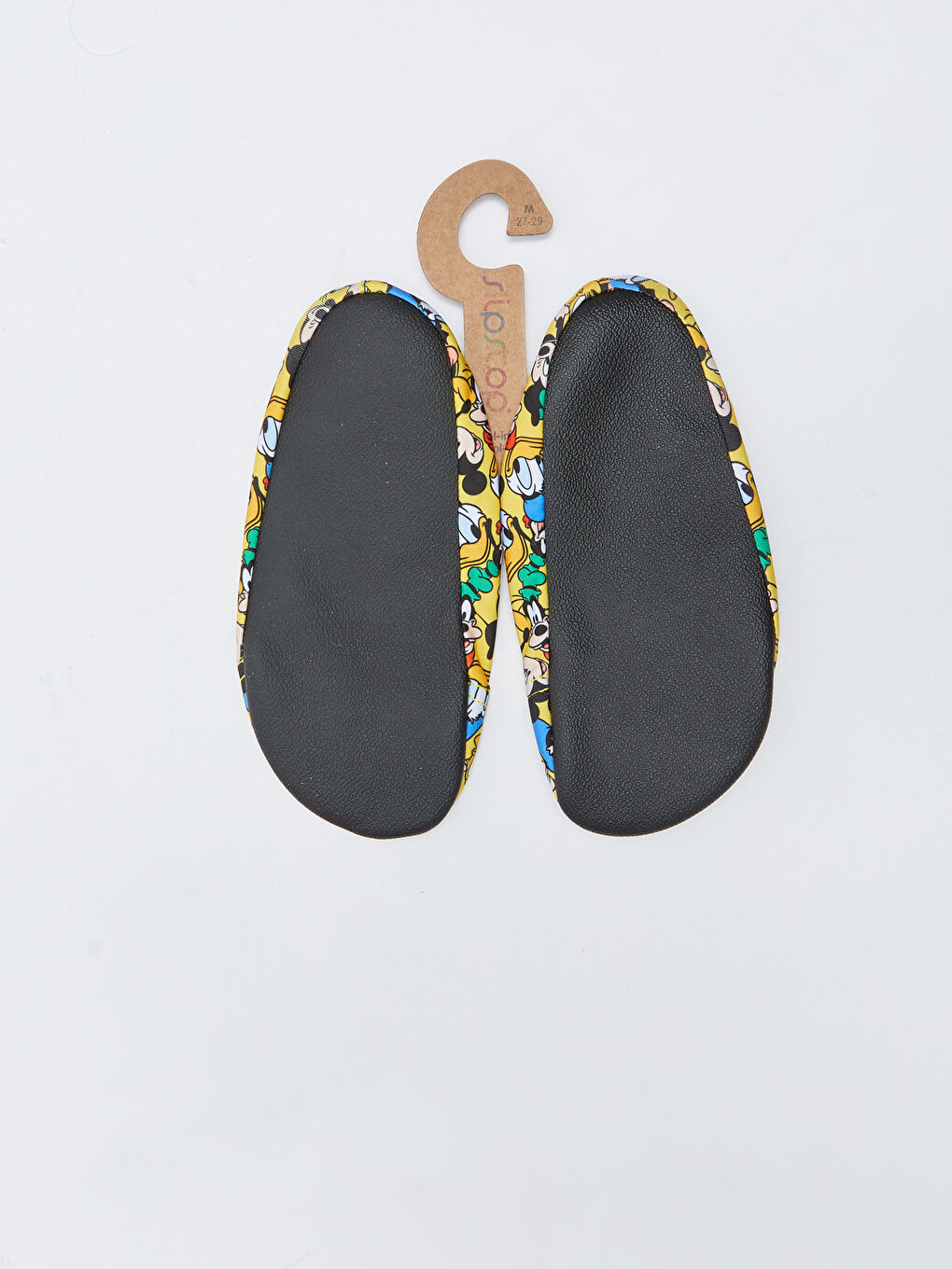 Sarı Mickey Mouse Lisanslı Erkek Bebek Deniz Ayakkabısı-1