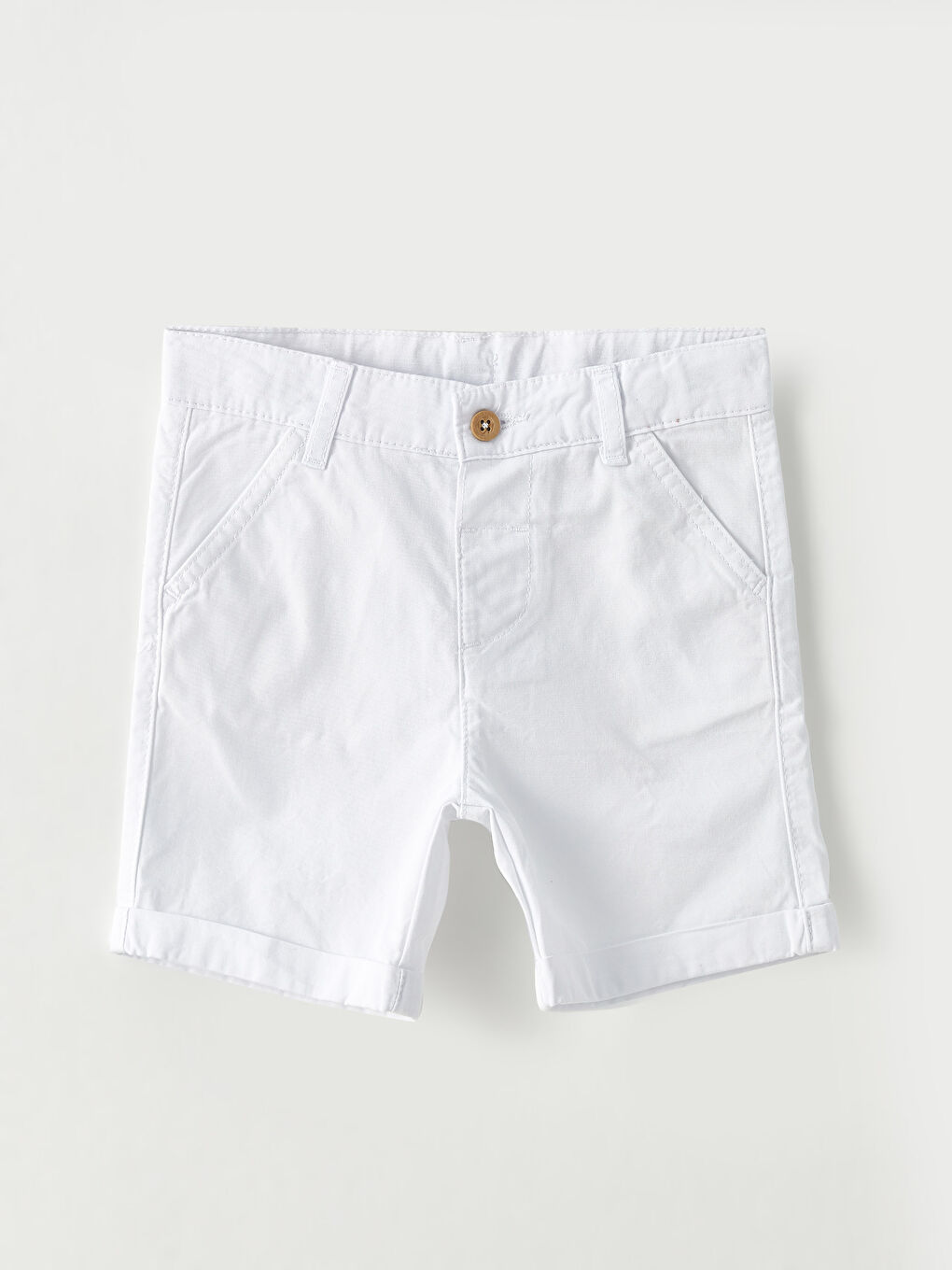 Cămașă cu mânecă scurtă imprimată și pantaloni scurți pentru bebeluși băieți - Set 2 piese-2