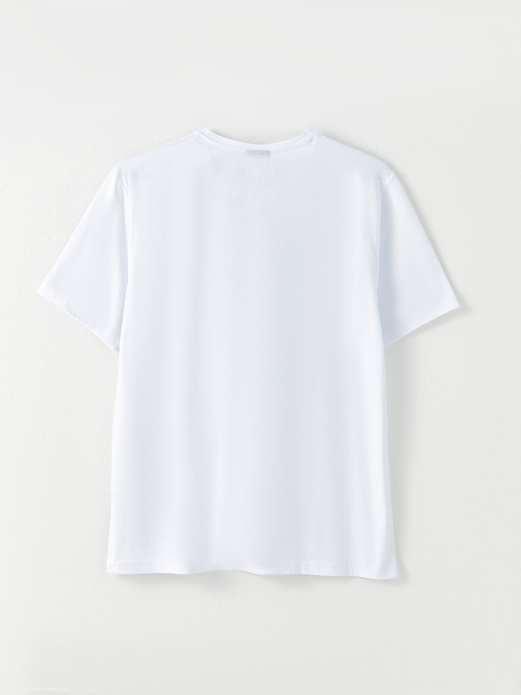 Футболка Мужская с Круглым Вырезом, Коротким Рукавом, С Принтом, Из Гребенного Хлопка-6