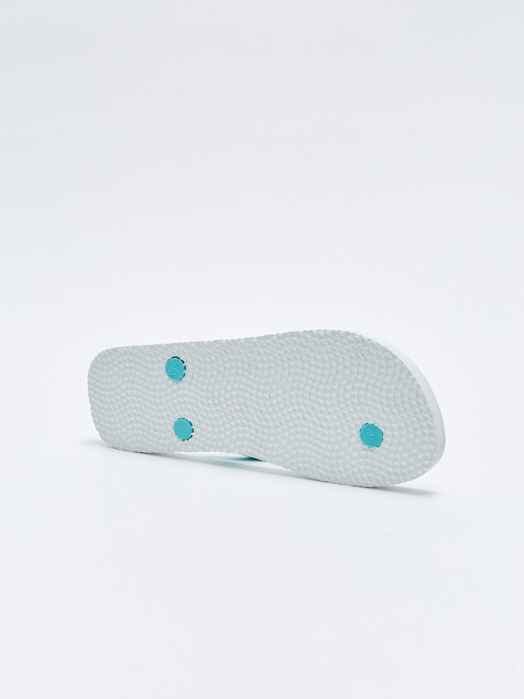 Beyaz Minnie Mouse Lisanslı Baskılı Parmak Arası Kadın Plaj Terliği-3