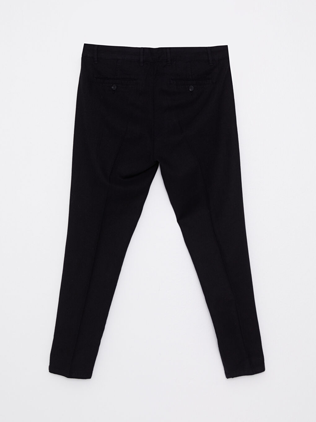 Siyah Slim Fit Erkek Pantolon-12