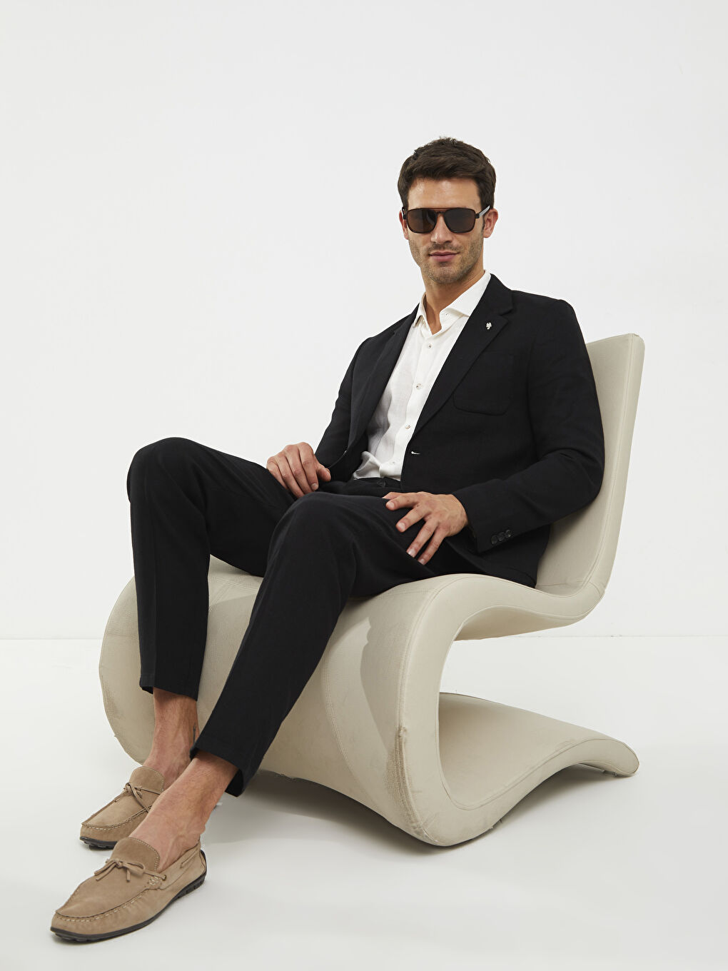 Siyah Slim Fit Erkek Pantolon