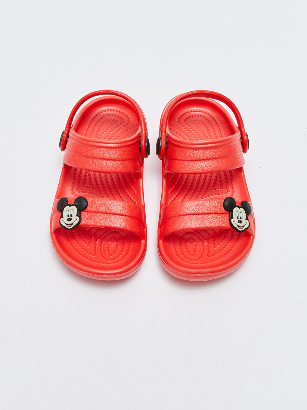 Mickey Mouse Licensed Patch Detail Baby Boy Beach Sandal-2