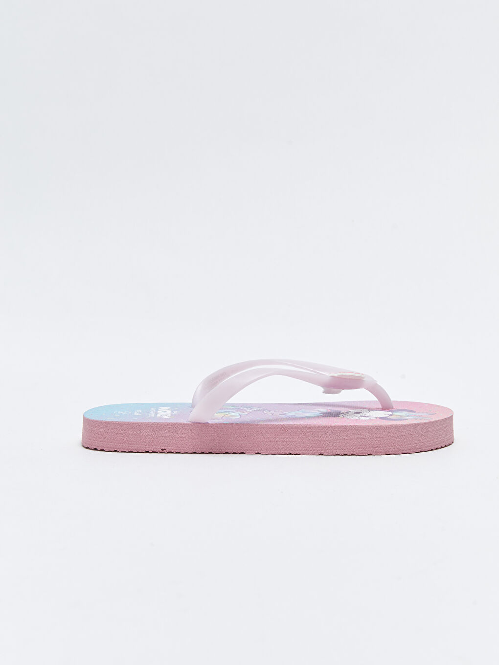 Karışık Minnie Mouse Lisanslı Parmak Arası Kız Çocuk Plaj Terliği-1