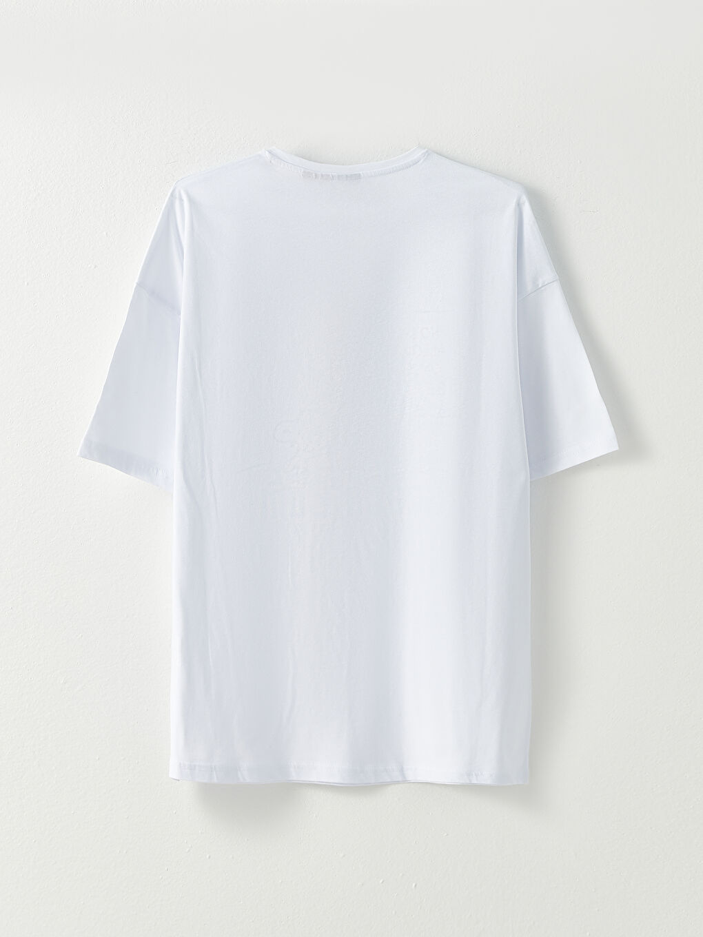 Crew Neck Short Sleeve Snoopy Printed Men's Cotton T-Shirt-6