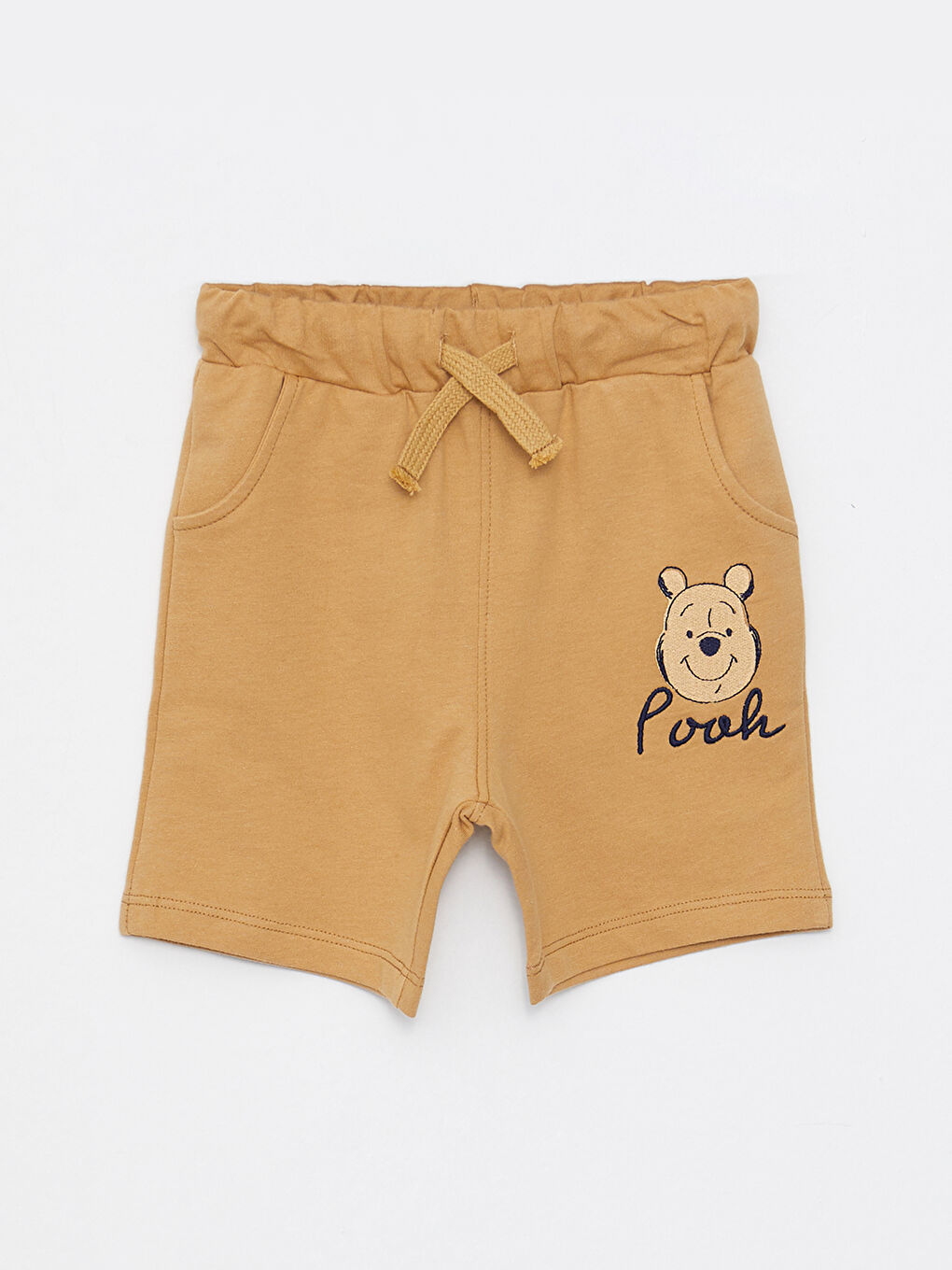 Elastic Waist Winnie the Pooh Printed Baby Boy Shorts -S2JC32Z1-GFE