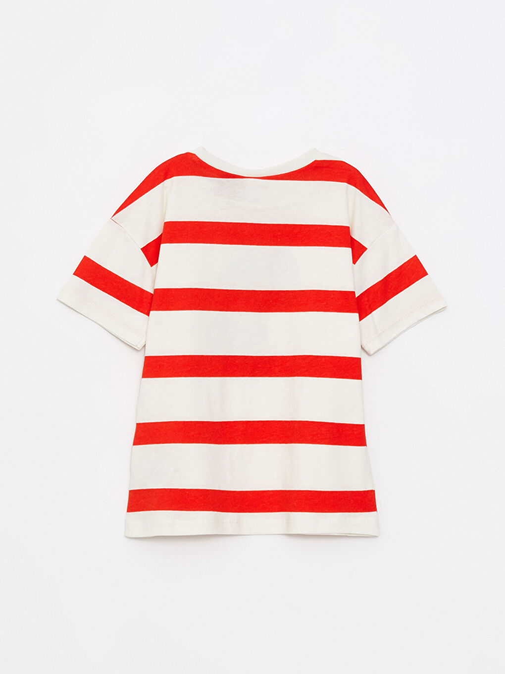 LCW baby Crew Neck Short Sleeve Snoopy Printed Cotton Baby Boy T-Shirt -S2JC43Z1-LJE